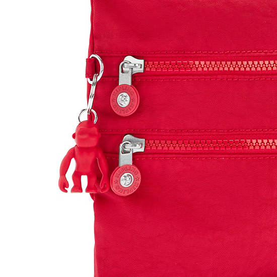 Kipling Alvar Crossbody Bags Red Rouge | CA 1060RV